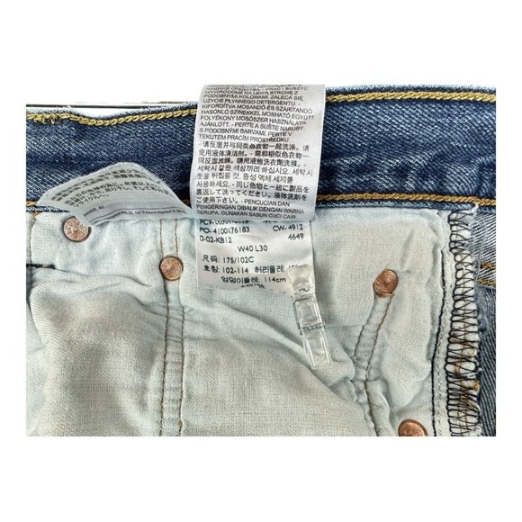 Levi 501 Men’s Jeans Size W40 - Picture 8 of 16